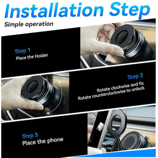 XO Auto Handyhalterung mit Magnet Schwarz
