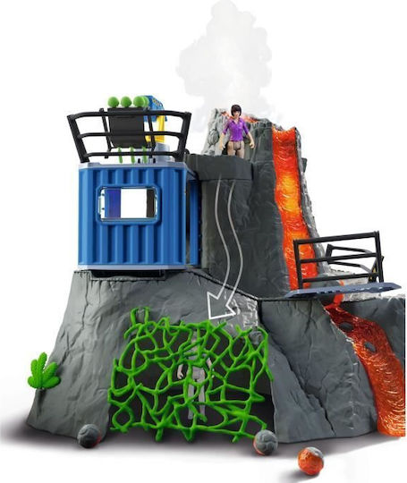 Schleich-S Volcano Exploration Headquarters for Age 4+