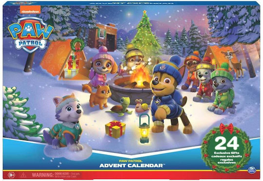 Spin Master 2022 Advent Calendar Paw Patrol για 3+ Ετών