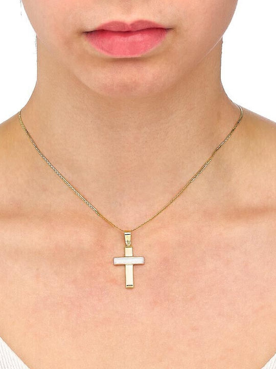 Gold Cross Stxr25494 9 Carats
