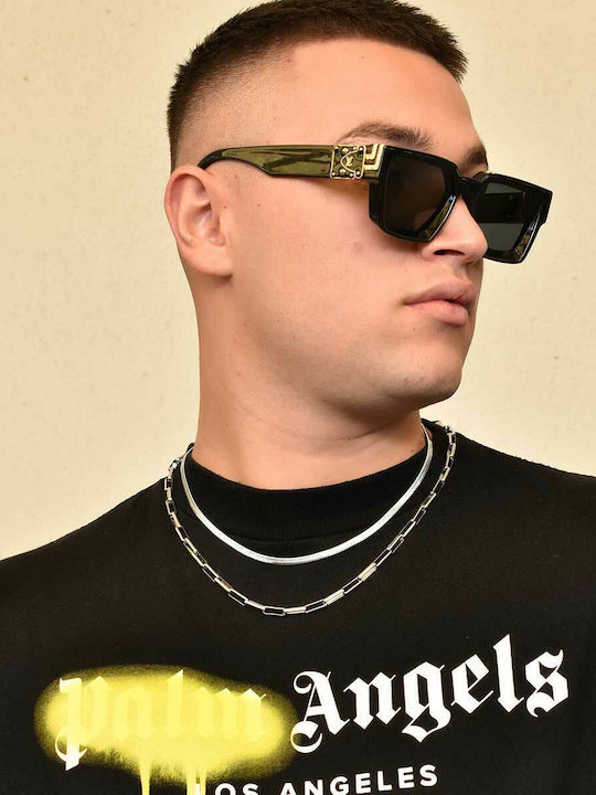 Goldjewels Kette Nacken aus Stahl Dünn Dicke 5mm