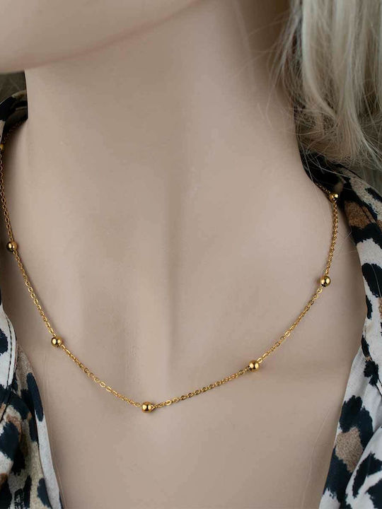 Leticia Chain Gold 2mm Αλυσίδα Λαιμού Ανοξείδωτο Ατσάλι 316l 60 Cm Leticia Chain Gold 2mm Αλυσίδα Λαιμού Ανοξείδωτο Ατσάλι 316l 60 Cm