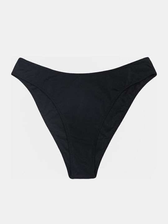 Plus Size Bikini Slip Black
