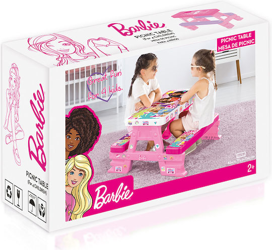 Dolu Barbie Kleiner Tisch Mehrfarbig für 3+ Jahre alt