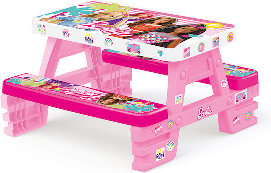 Dolu Barbie Kleiner Tisch Mehrfarbig für 3+ Jahre alt