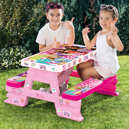 Dolu Barbie Kleiner Tisch Mehrfarbig für 3+ Jahre alt