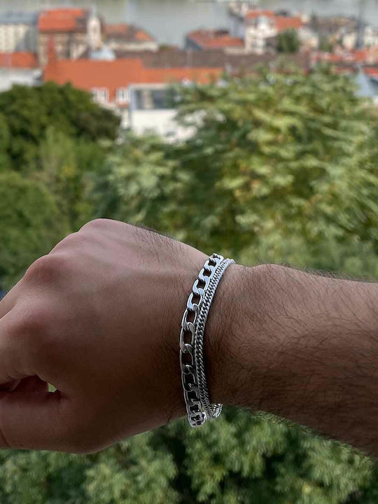Goldjewels Αλυσίδα Χειρός από Ατσάλι
