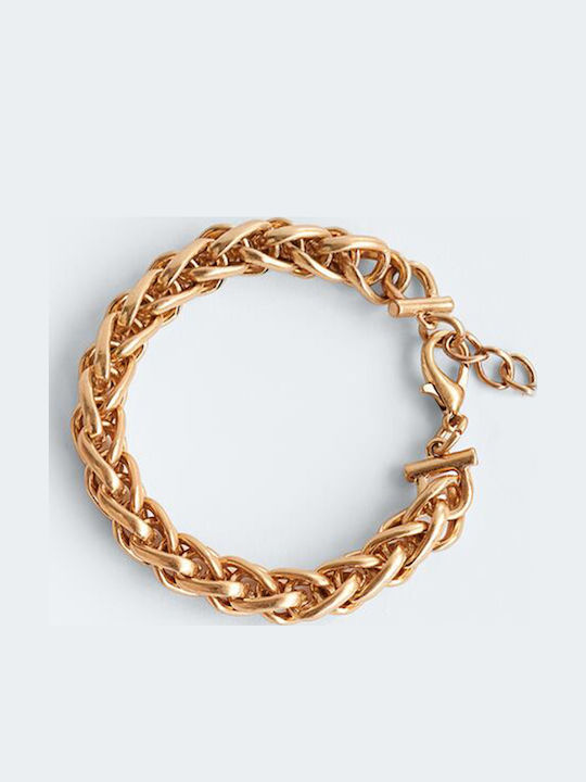 Women's Bracelet Woven Gold Chain Brass Alloy