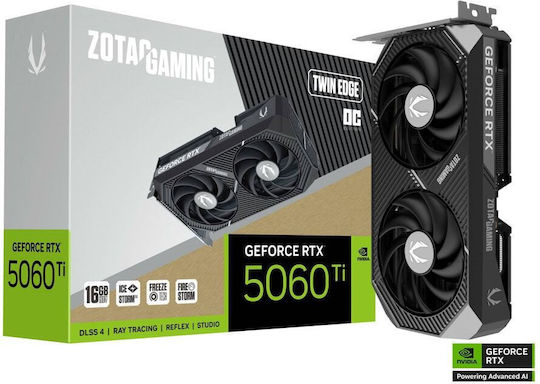 Zotac GeForce RTX 5060 Ti 16GB GDDR7 Twin Edge OC Graphics Card