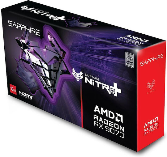Sapphire Radeon RX 9070 16GB GDDR6 NITRO+ Κάρτα Γραφικών