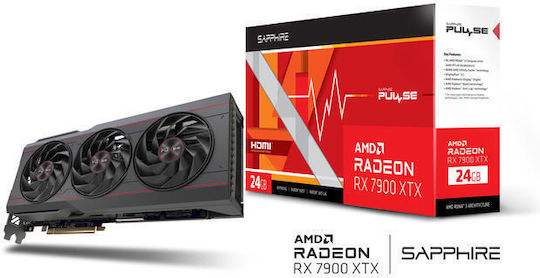 Sapphire Radeon RX 7900 XTX 24GB GDDR6 Pulse Κάρτα Γραφικών