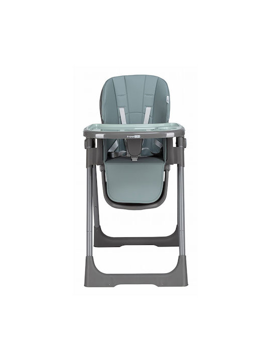 FreeOn Kai Foldable Baby Highchair with Adjustable Height Mint