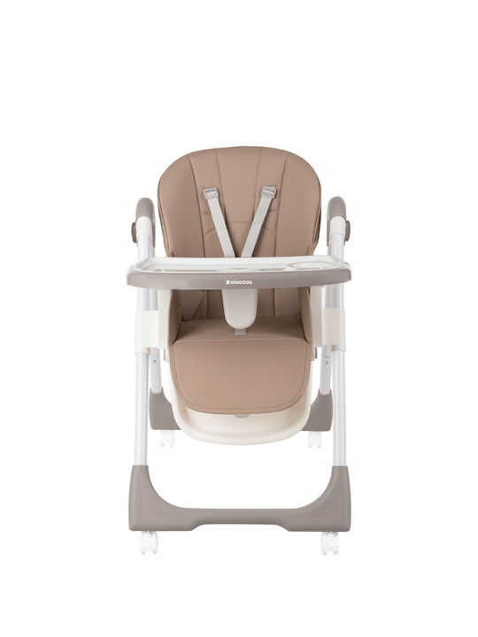 Kikka Boo Spicy Foldable Baby Highchair With Adjustable Height Beige