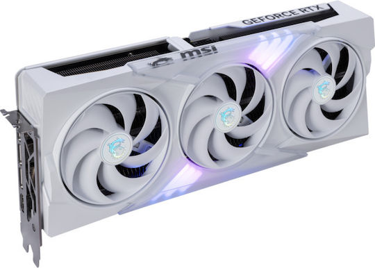 MSI GeForce RTX 5080 16GB GDDR7 Gaming Trio OC White Κάρτα Γραφικών