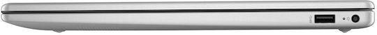 HP 15-fd0234nw 15.6" FHD (Kern i3-1215U/8GB/256GB SSD/Kein Betriebssystem) Natural Silver (International English Tastatur)