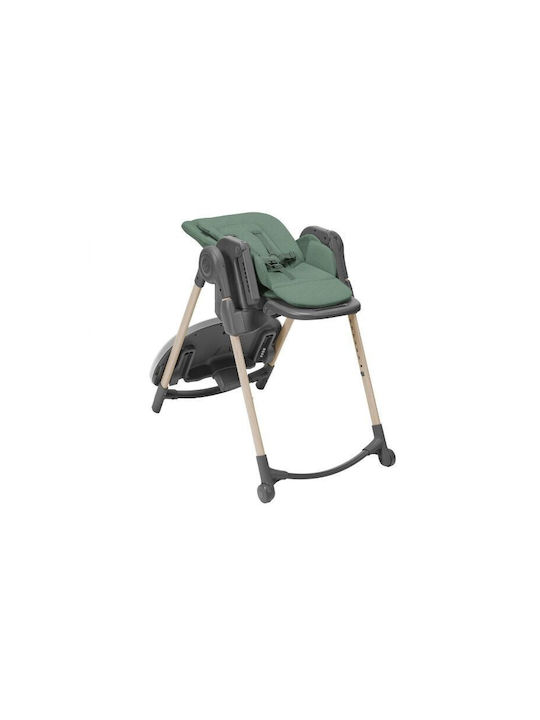Maxi-Cosi Minla Foldable Baby Highchair with Adjustable Height Beyond Green