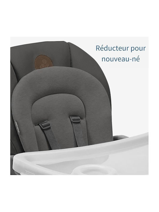 Maxi-Cosi Minla Foldable Baby Highchair With Adjustable Height Gray