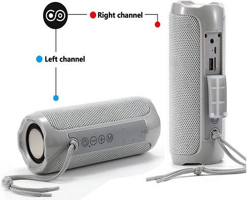 T&G TG-191 Ηχείο Bluetooth 10W με Διάρκεια Μπαταρίας έως 5 ώρες Μαύρο