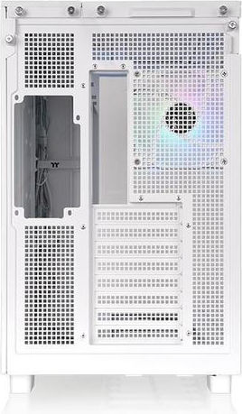 Thermaltake View 380 XL TG ARGB Геймърско бюро Midi Tower Компютърна кутия със страничен прозорец Снежанка