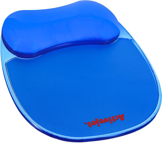 671208 Mouse Pad με Στήριξη Καρπού Μπλε