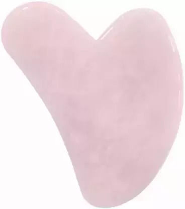 Original Rose Quartz Gesichtspflegegerät Massage Gua Sha Rose Quartz
