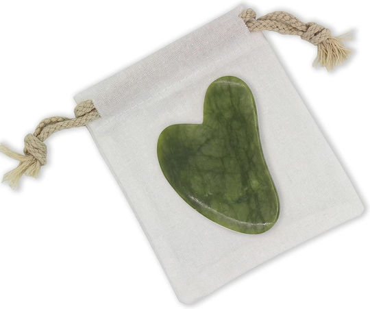 Αυθεντική Πέτρα Νεφρίτη Μασάζ Προσώπου Massage Stone Gua Sha Xinyi Jade