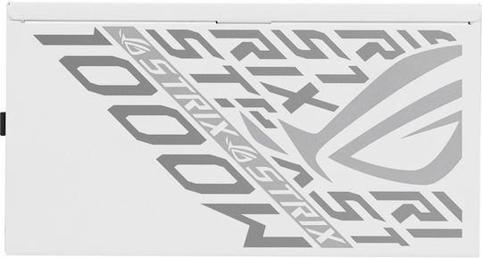 Asus ROG Strix Platinum 1000W Λευκό Τροφοδοτικό Υπολογιστή Full Modular 80 Plus Platinum
