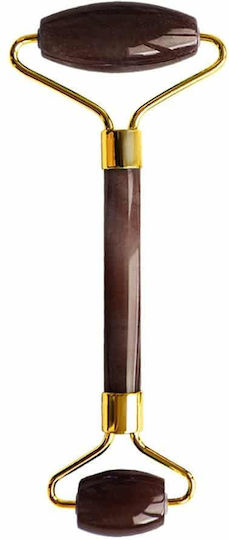 Tiger Eye Natürlicher Mineral Gesichts Massage Roller Anti-Aging Gesichtspflegegeräte