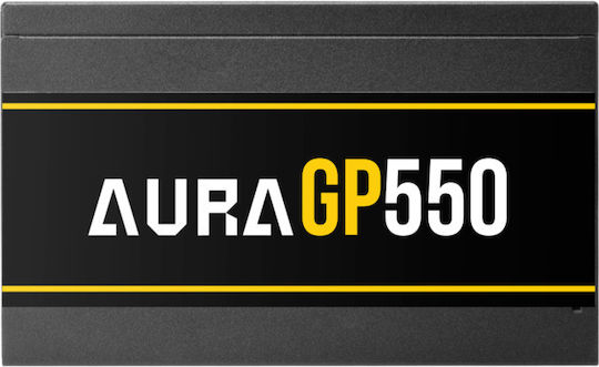 Gamdias Aura GP550 550W Black Computer Power Supply Full Wired