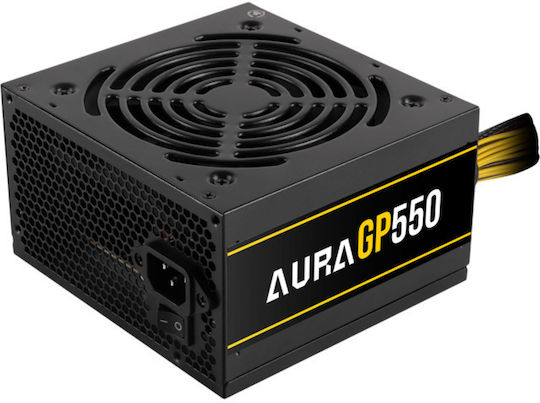Gamdias Aura GP550 550W Black Computer Power Supply Full Wired