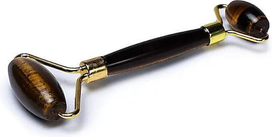 Tiger Eye Natürlicher Mineral Gesichts Massage Roller Anti-Aging Gesichtspflegegeräte