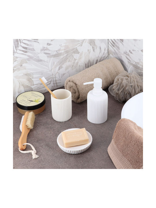 Plastic Dispenser White 230ml