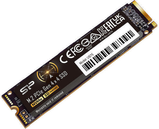 US75 SSD 4.1TB Тип M.2 с Връзка PCI Express 4.0 Съвместим с PlayStation 5 SP04KGBP44US7505
