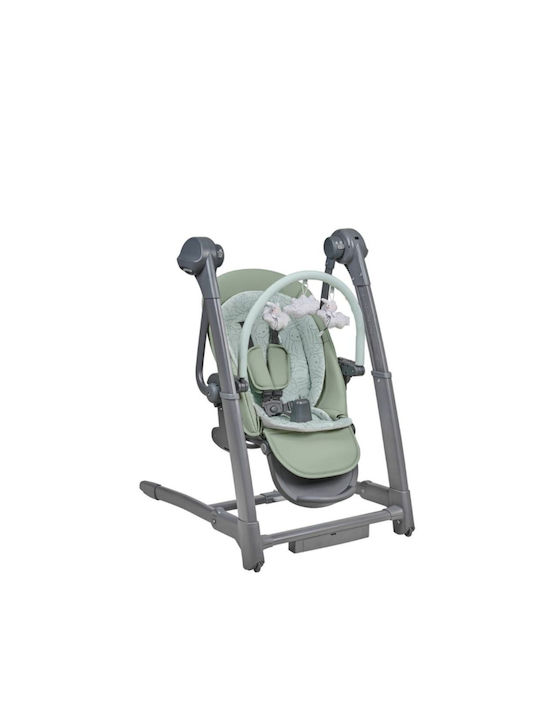 Kikka Boo Prima Baby Hochstuhl 3 in 1 mit Höhenverstellbar Mint