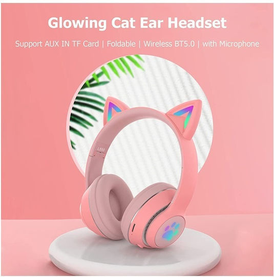 L550 Bluetooth Wireless On Ear Headphones with 9 hours of Operation White