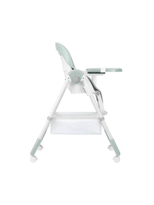 Kikka Boo Spicy+ Foldable Baby Highchair Green