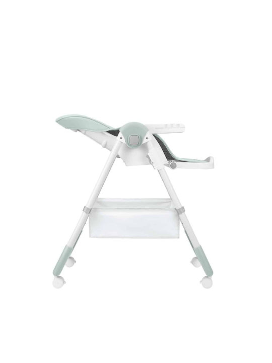 Kikka Boo Spicy+ Foldable Baby Highchair Green