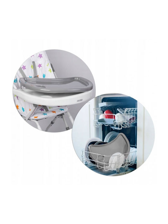 Ricokids Ricokids Eldo Klappbarer Baby Hochstuhl Farbe Weiß