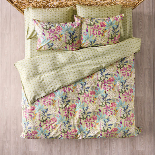 Kentia Zuba Cuvertură Extra-dublu Bumbac 10 Satin 230x250cm