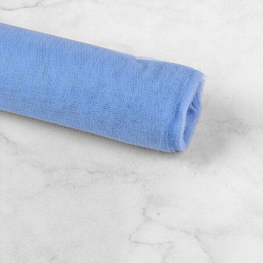Roll Tulle 90cm x 20m Light Blue