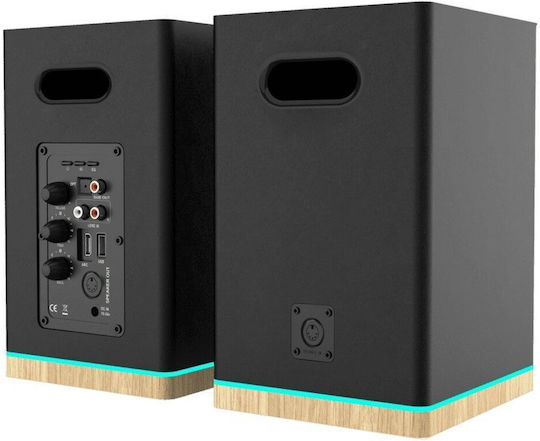 Blaupunkt BS60BK Αυτοενισχυόμενα Ηχεία με Bluetooth 60W (Ζεύγος) Μαύρα