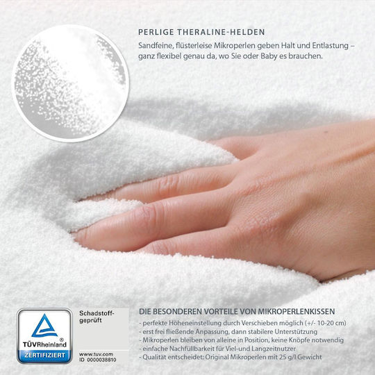 Theraline Μαξιλάρι Εγκυμοσύνης & Θηλασμού Γκρι 190cm