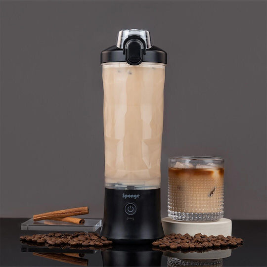 Sponge Mixer Mit Kunststoffkanne 600 ml Schwarz