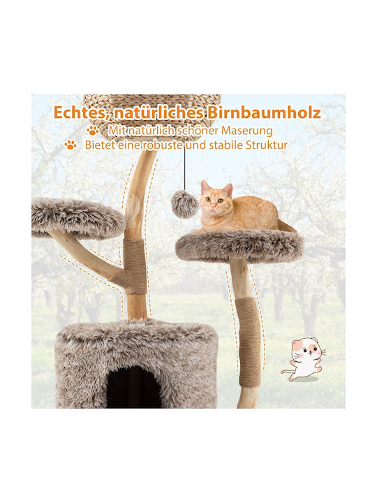 Costway Котешко драскало Полюси 60x60x150см.