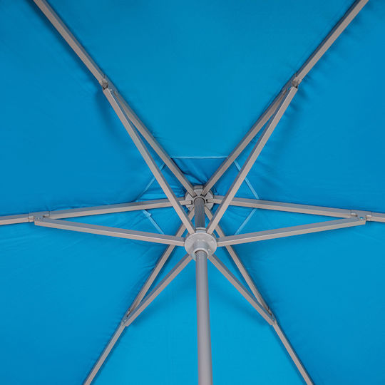 Campo Folding Beach Umbrella Diameter 2m with UV Protection and Air Vent Green