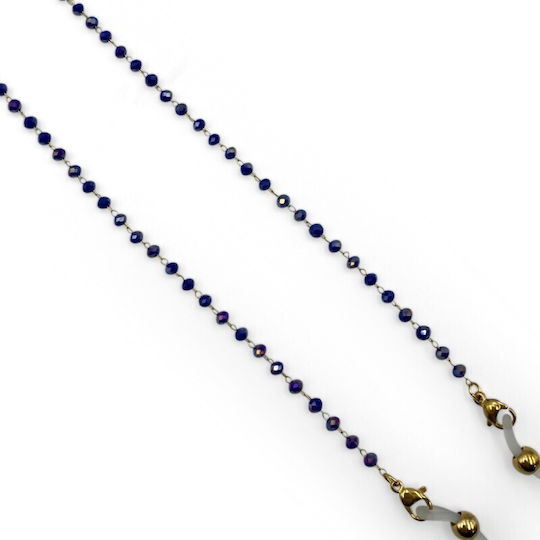 Brillenkette Lila für Brillen Jl22-001