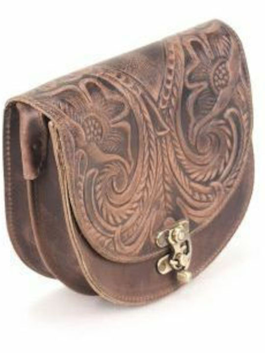 Kouros Leather Women's Bag 801 Klara Antique Kouros Leather Women's Bag 801 Klara Antique