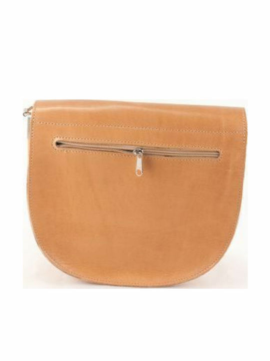 Bohemia By Kouros Leather Shoulder Bag Women's Leather A Quality 12 7 Natural