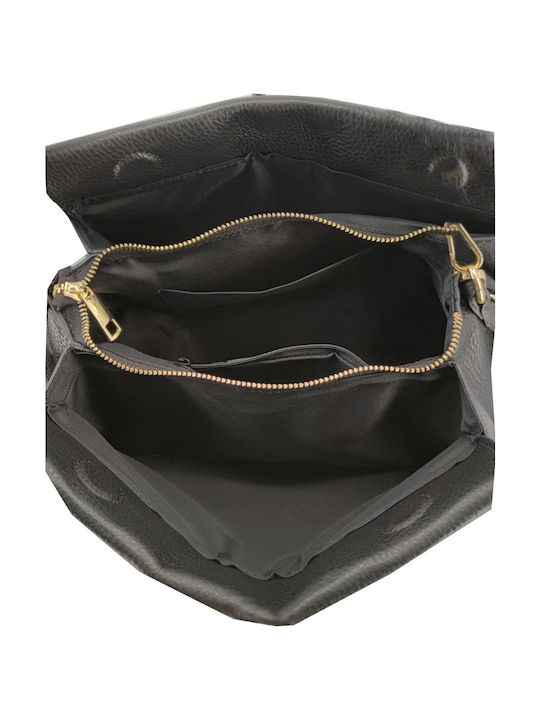 Leather 100 Leather Women's Bag Code 41-bag-2402-67 Black