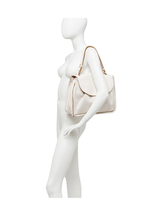Gianni Chiarini Louise Leather Bag Bs10171 Ecru Bs10171v/Marble